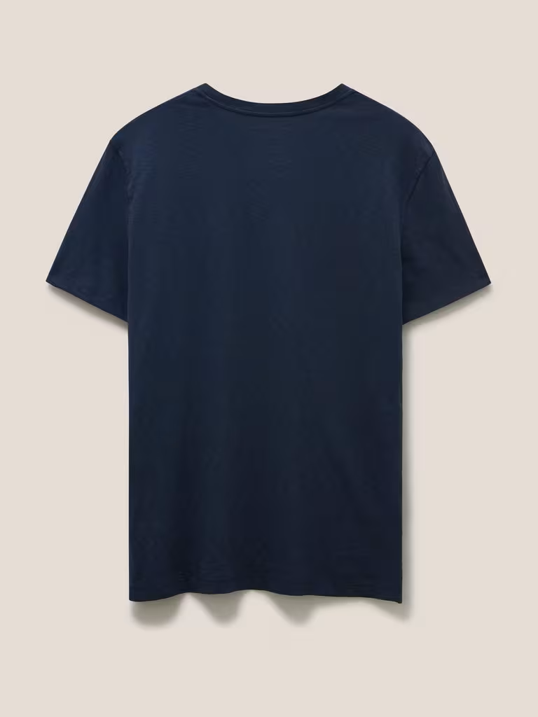 White Stuff Abersoch Short Sleeve Tee Dark Navy