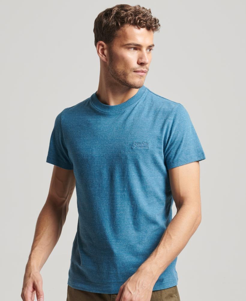 Essential Organic Cotton Logo T-Shirt, Grey