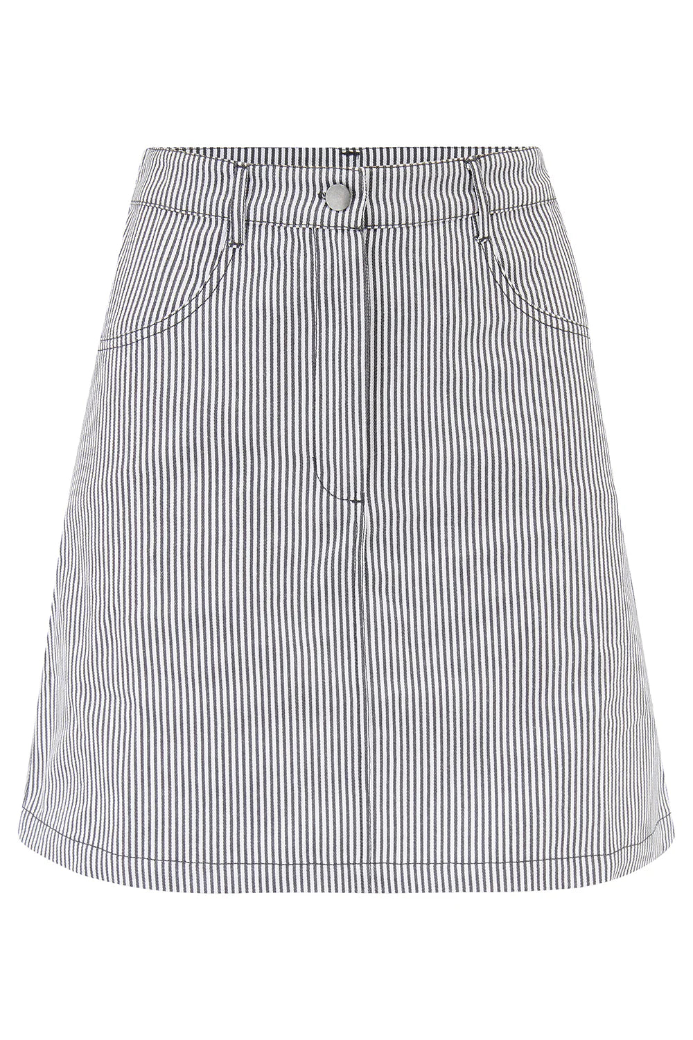 Sugarhill Brighton Alice Mini Skirt Monochrome Stripe