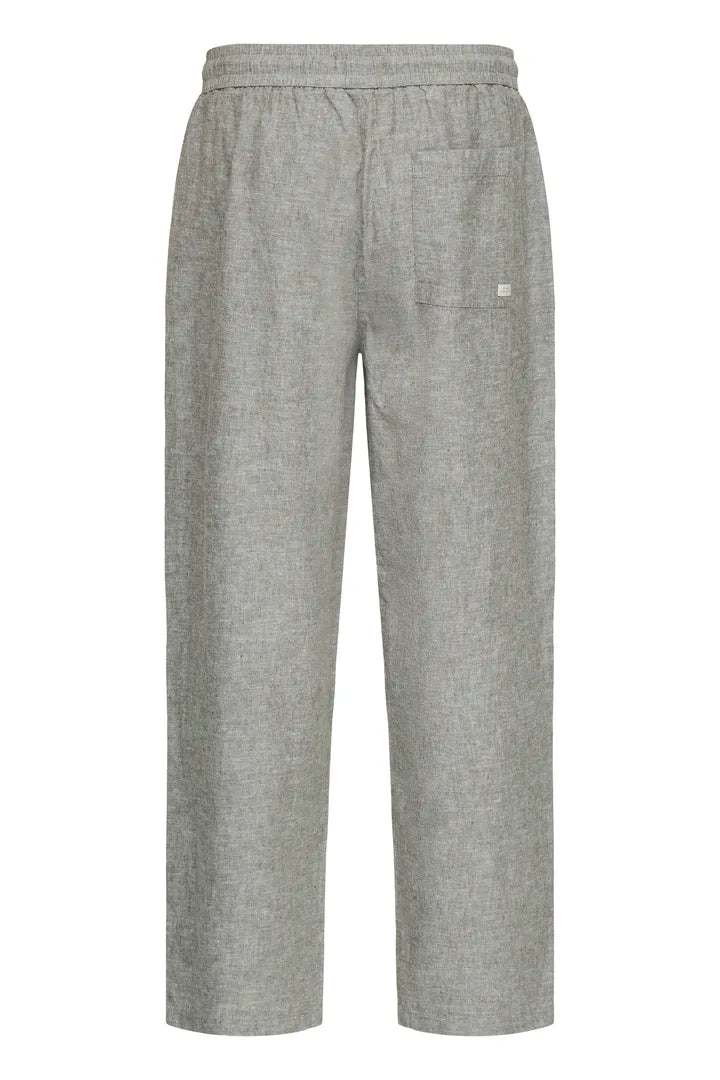 Blend Aban Linen Trousers Dusty Olive