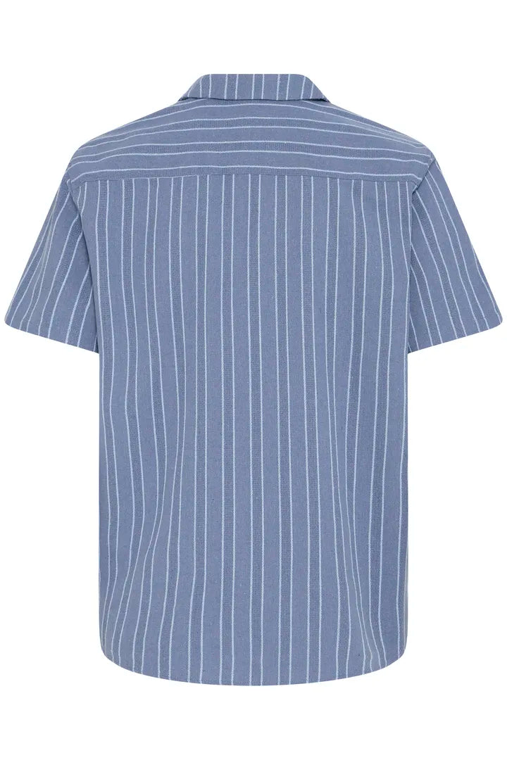 Blend Danny Short Sleeved Shirt Faded Denim