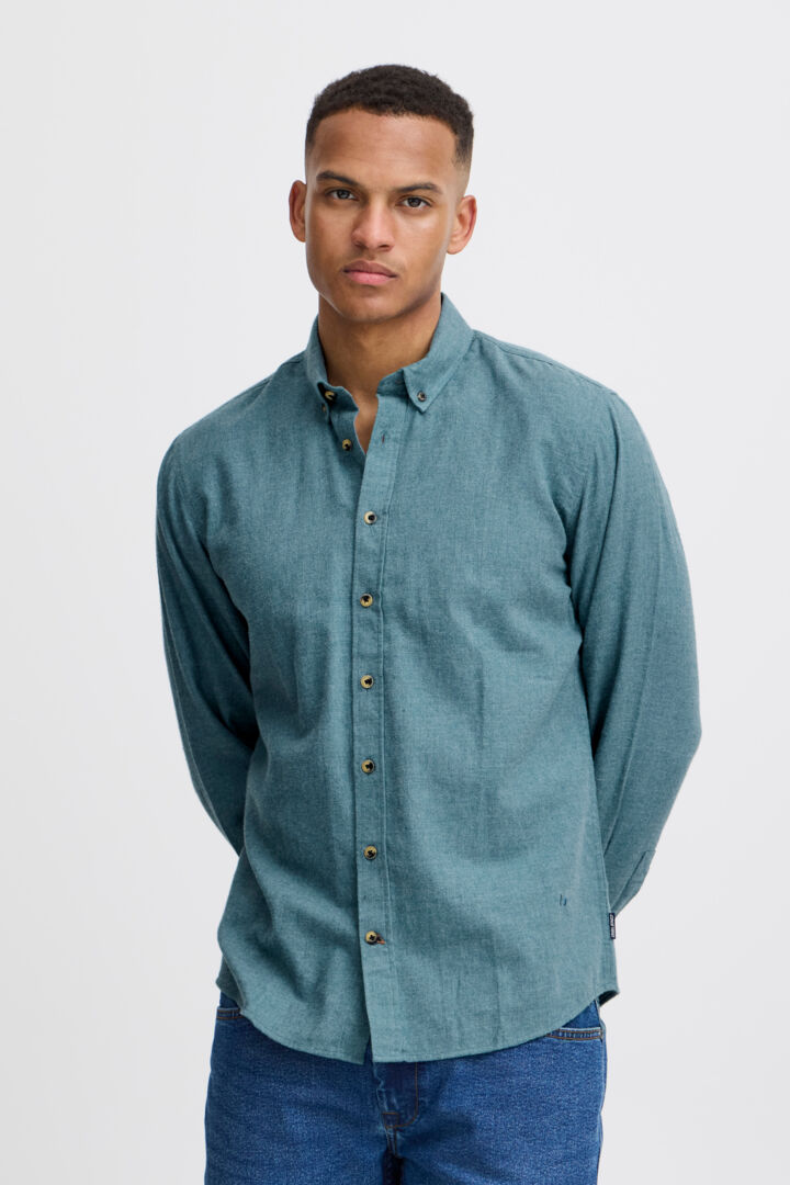 Blend Long Sleeved Shirt Bluestone