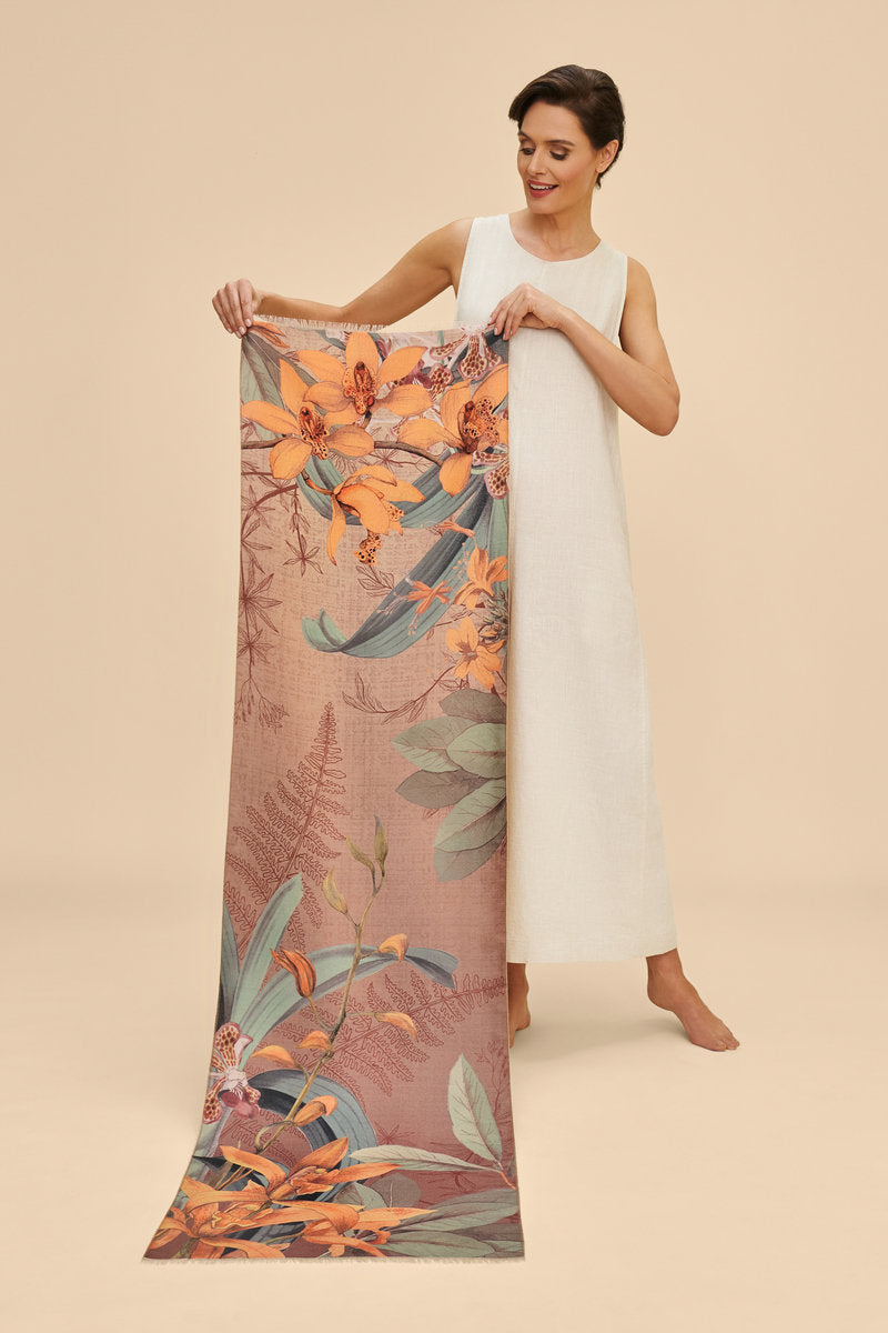 Powder Luxurious Botany Bliss Scarf