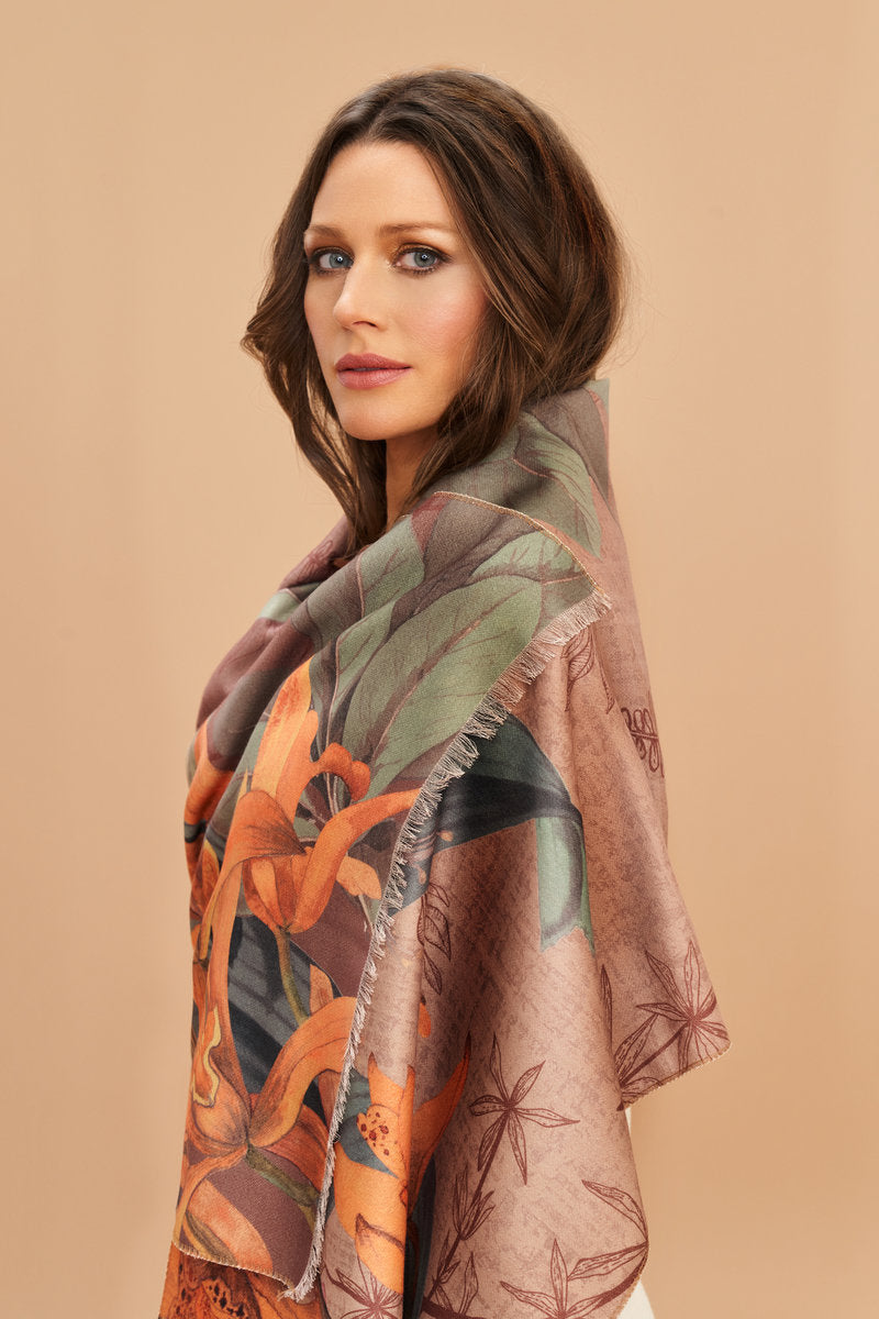 Powder Luxurious Botany Bliss Scarf