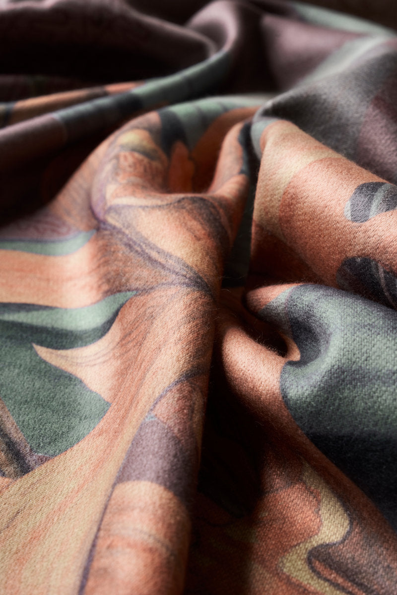 Powder Luxurious Botany Bliss Scarf