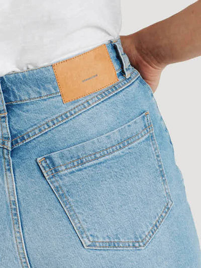 Thought Essential Organic Cotton Boyfriend Jeans Vintage Blue