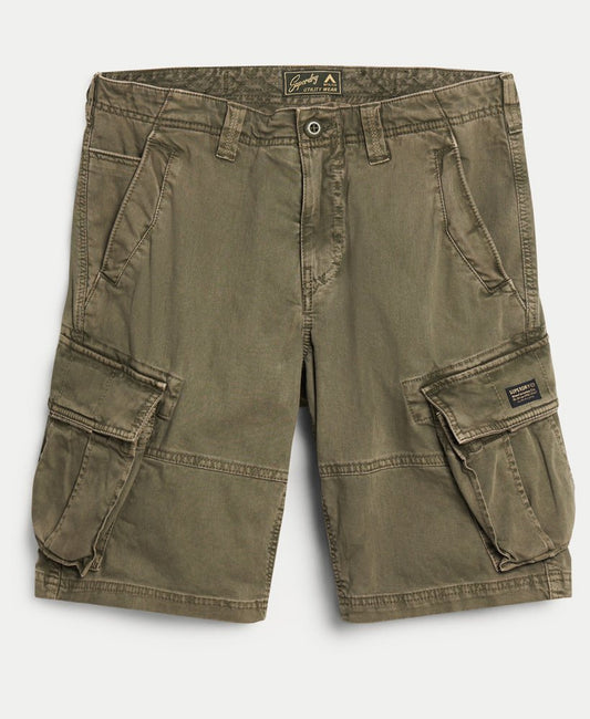 Superdry Core Cargo Short Chive Green Superdry Clothing Mens Shorts CInjecting