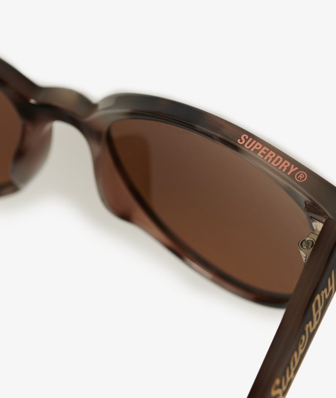 Superdry Cat Eye Sunglasses Tortoiseshell / Brown Lens