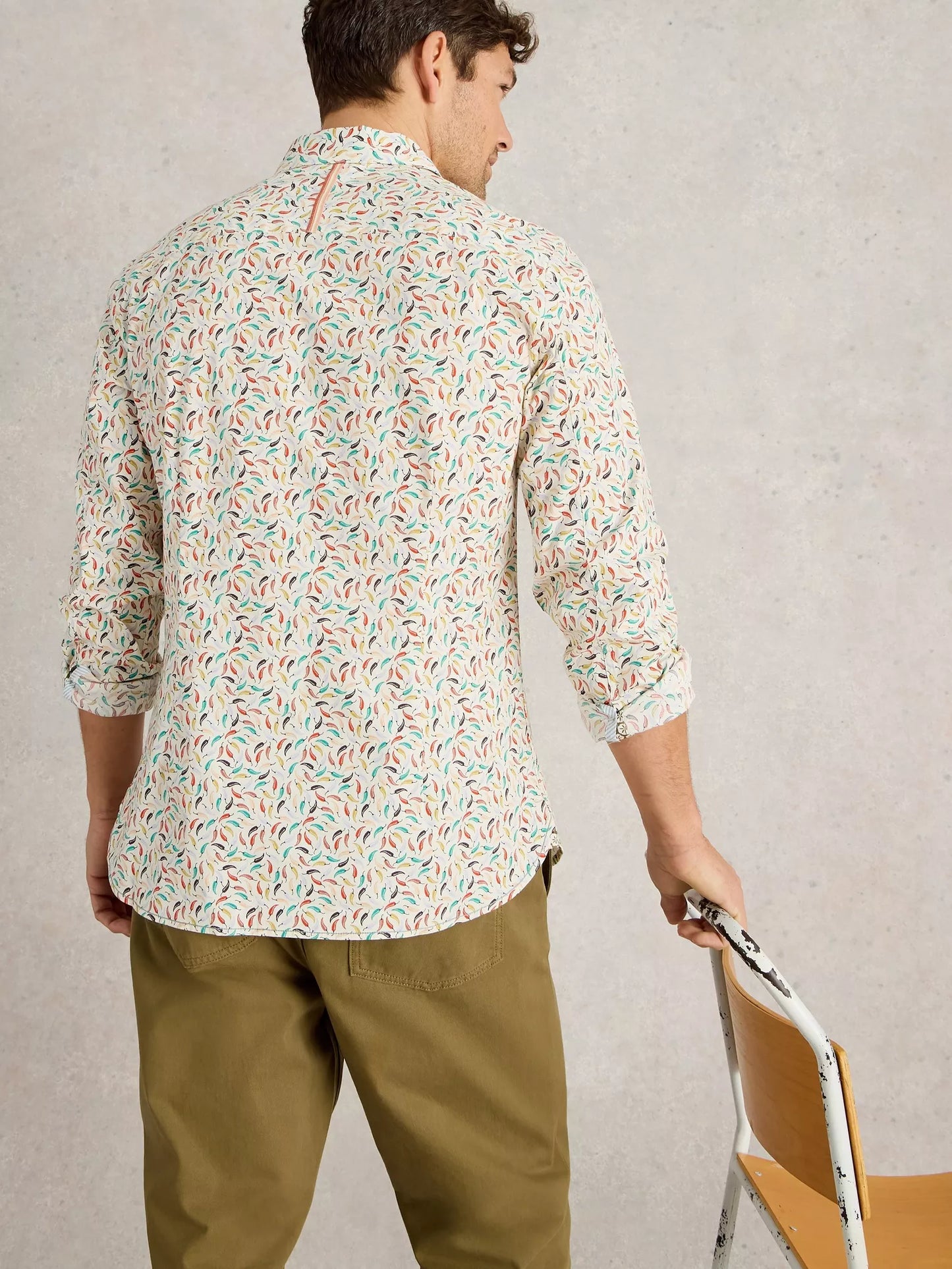 White Stuff Salcombe Chillis Printed Shirt White