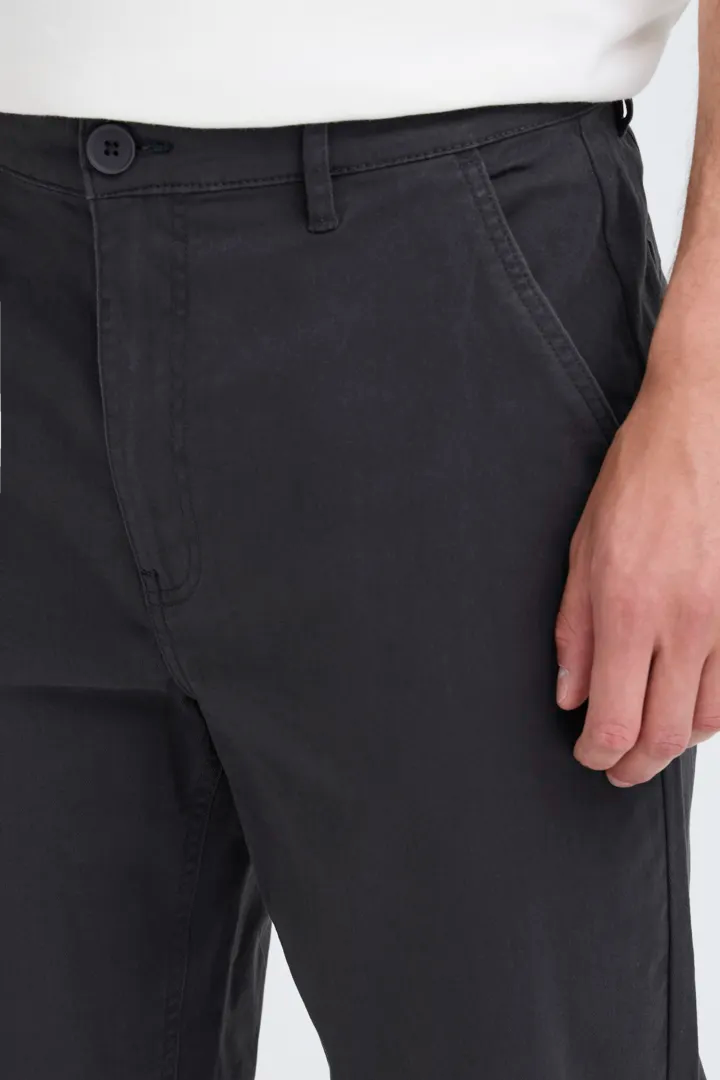Blend Wide Leg Chino Trouser Dark Navy Blue