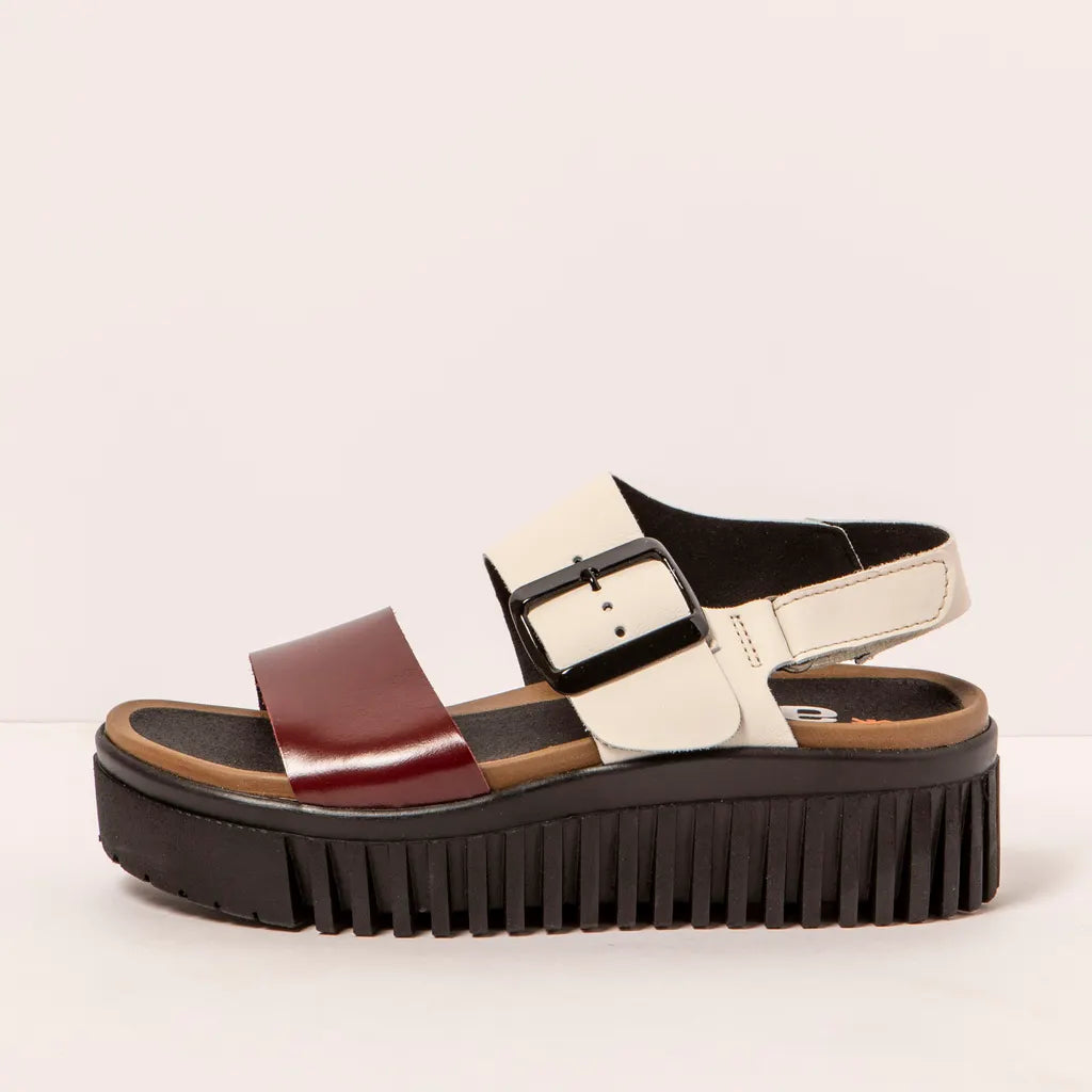 Art Company 1578 Multi Cream-Burdeos Brighton