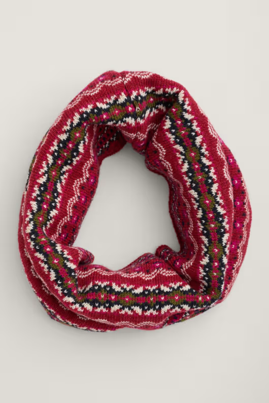 Seasalt Touchstone Snood Well House Dahlia Mix