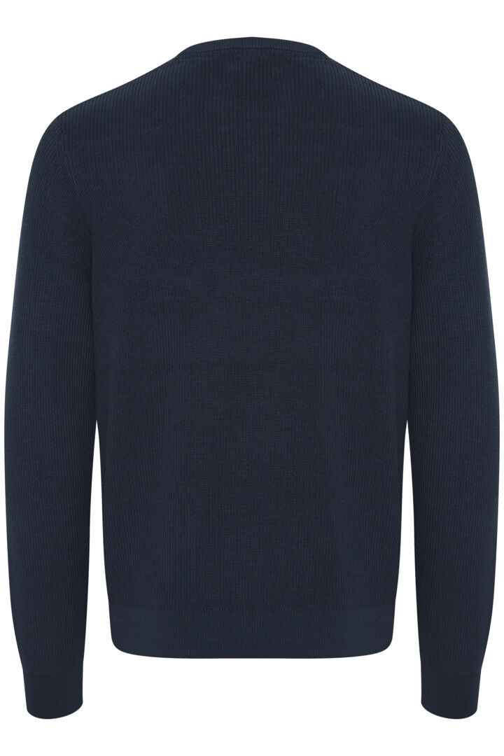 Blend Pullover Crew Neck Dress Blue