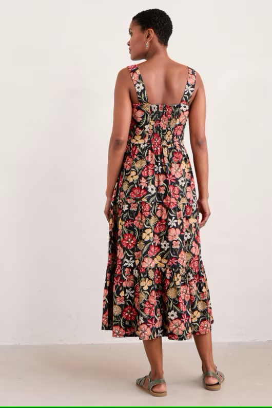 Seasalt Deep Water Tiered Dress