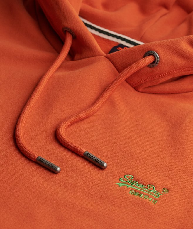 Superdry Essential Logo Hoodie Autumn Glaze Brown