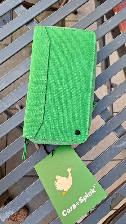 Cora + Spink Rere Wallet - It's Green