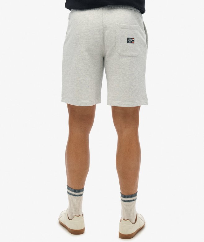 Superdry Essential Logo Jersey Shorts Varsity Grey Grindle