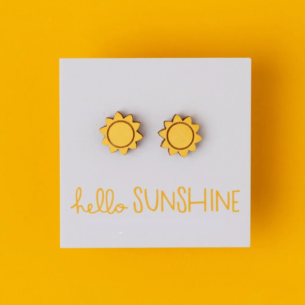 Hello Sunshine Sunshine Stud Earrings