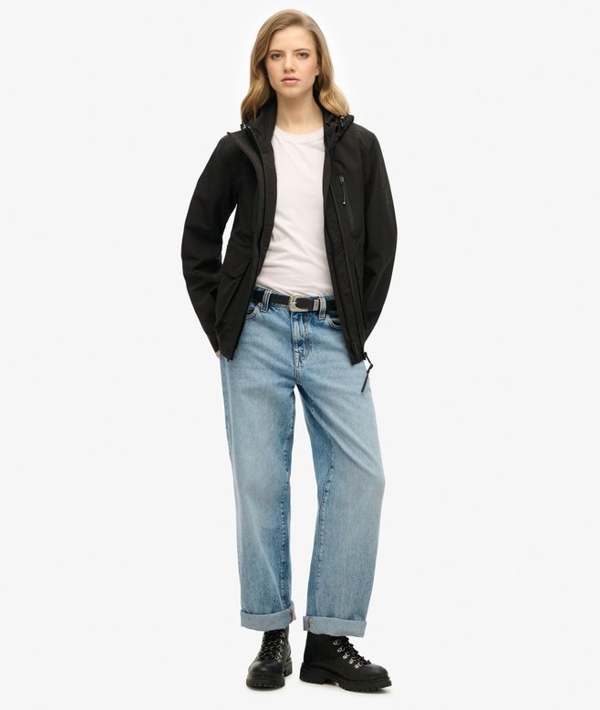 Superdry Hooded Ultimate Tech Windbreaker Black