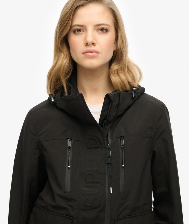 Superdry Hooded Ultimate Tech Windbreaker Black