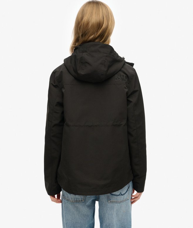 Superdry Hooded Ultimate Tech Windbreaker Black