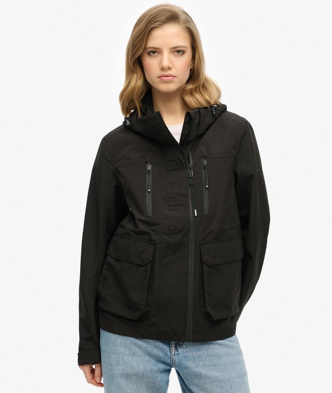 Superdry Hooded Ultimate Tech Windbreaker Black