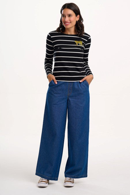 Sugarhill Brighton Immy Trousers Deep Blue Denim
