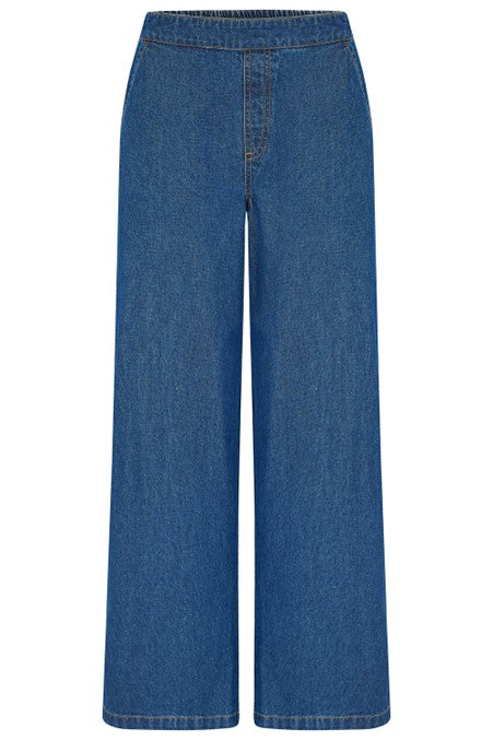 Sugarhill Brighton Immy Trousers Deep Blue Denim