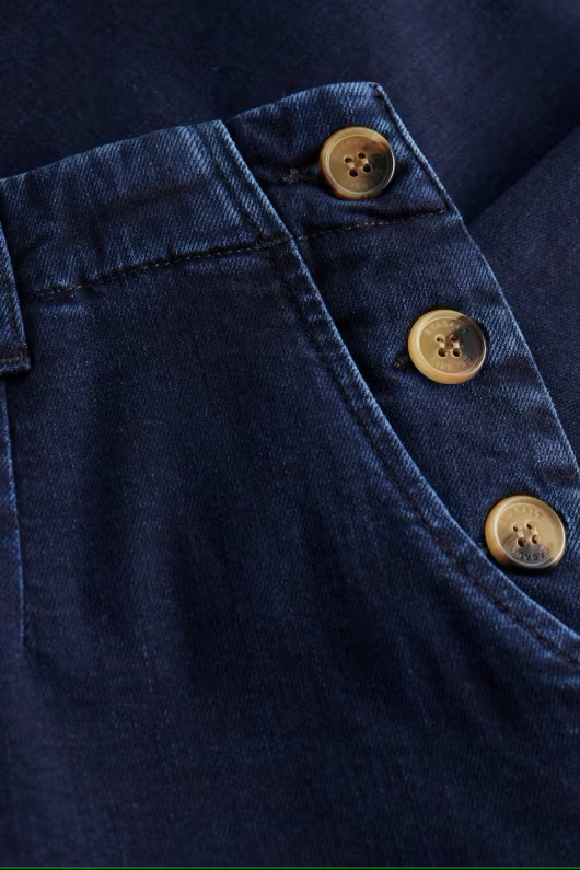 Seasalt Waterdance Trousers Dark Indigo Wash