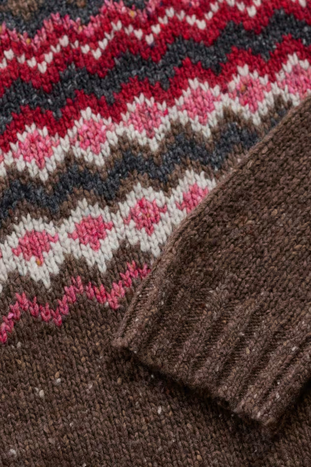 Seasalt Golden Light Jumper Sonata Gully Red Sail Mix