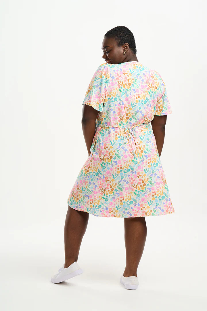 Sugarhill Brighton Kari Dress Rainbow Botanical Floral