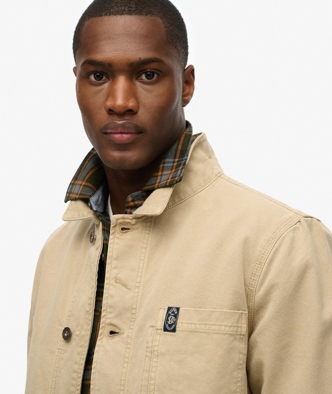 Superdry Merchant Canvas Worker Jacket