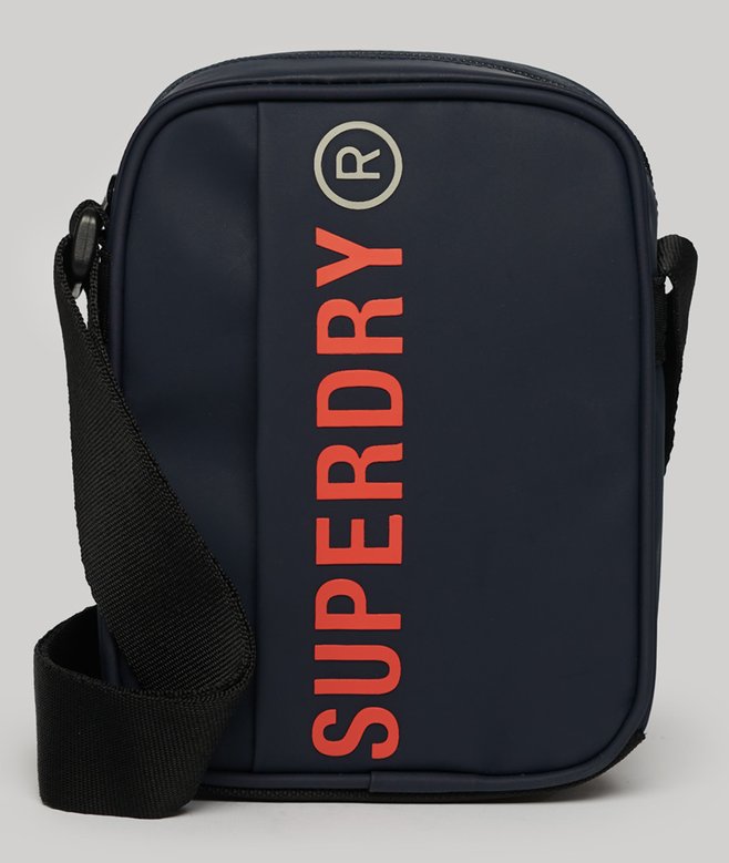 superdry tarp bag Superdry Tarp Cross Body Bag Eclipse Navy