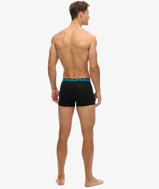 Superdry Boxer Triple Pack Black/Neon