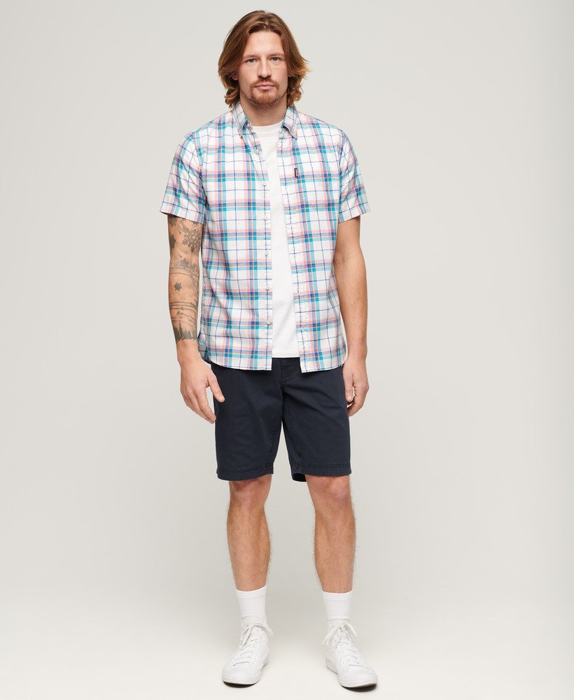 Superdry Lightweight Check Shirt Optic Check