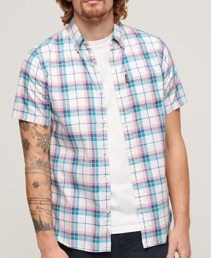 Superdry Lightweight Check Shirt Optic Check