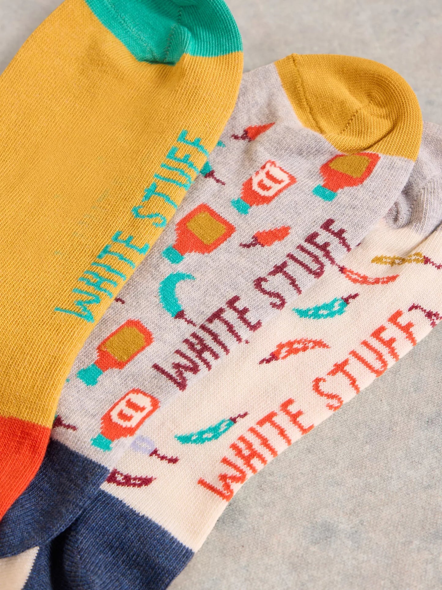 White Stuff 3 Pack Feeling Hot Ankle Socks