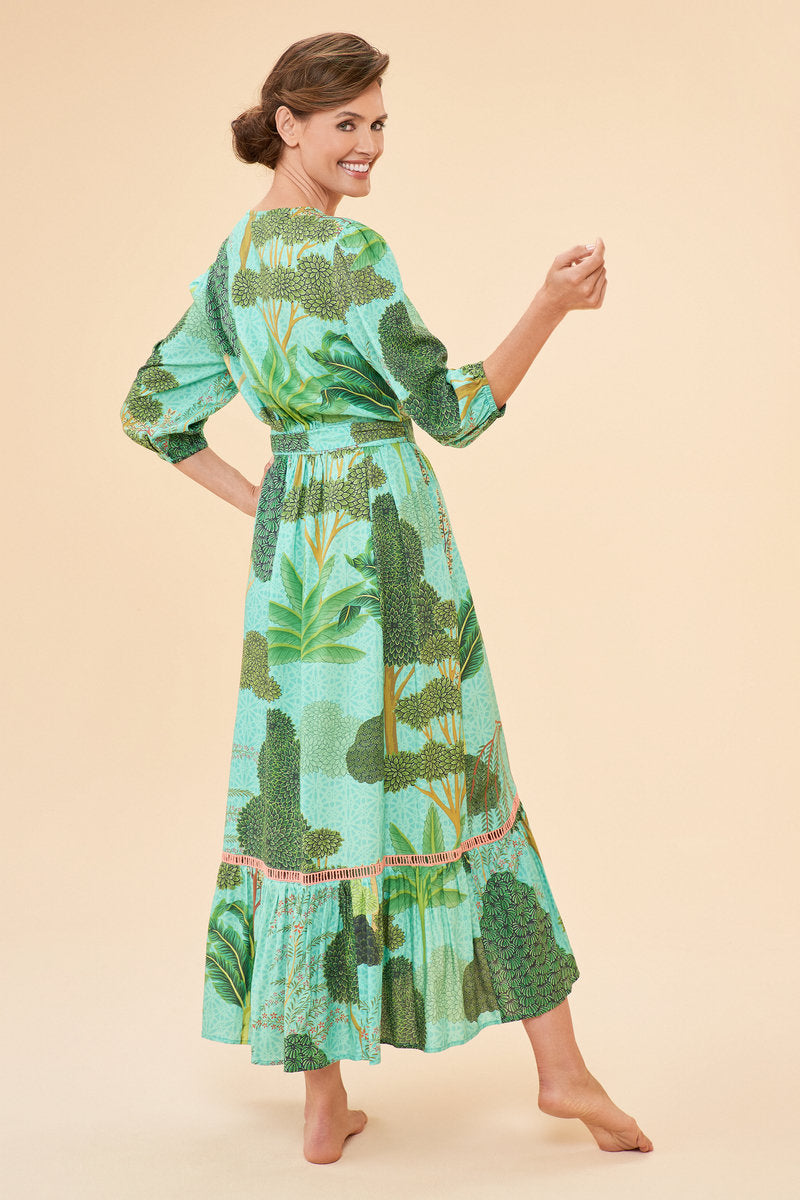 Powder Secret Paradise Dress Aqua