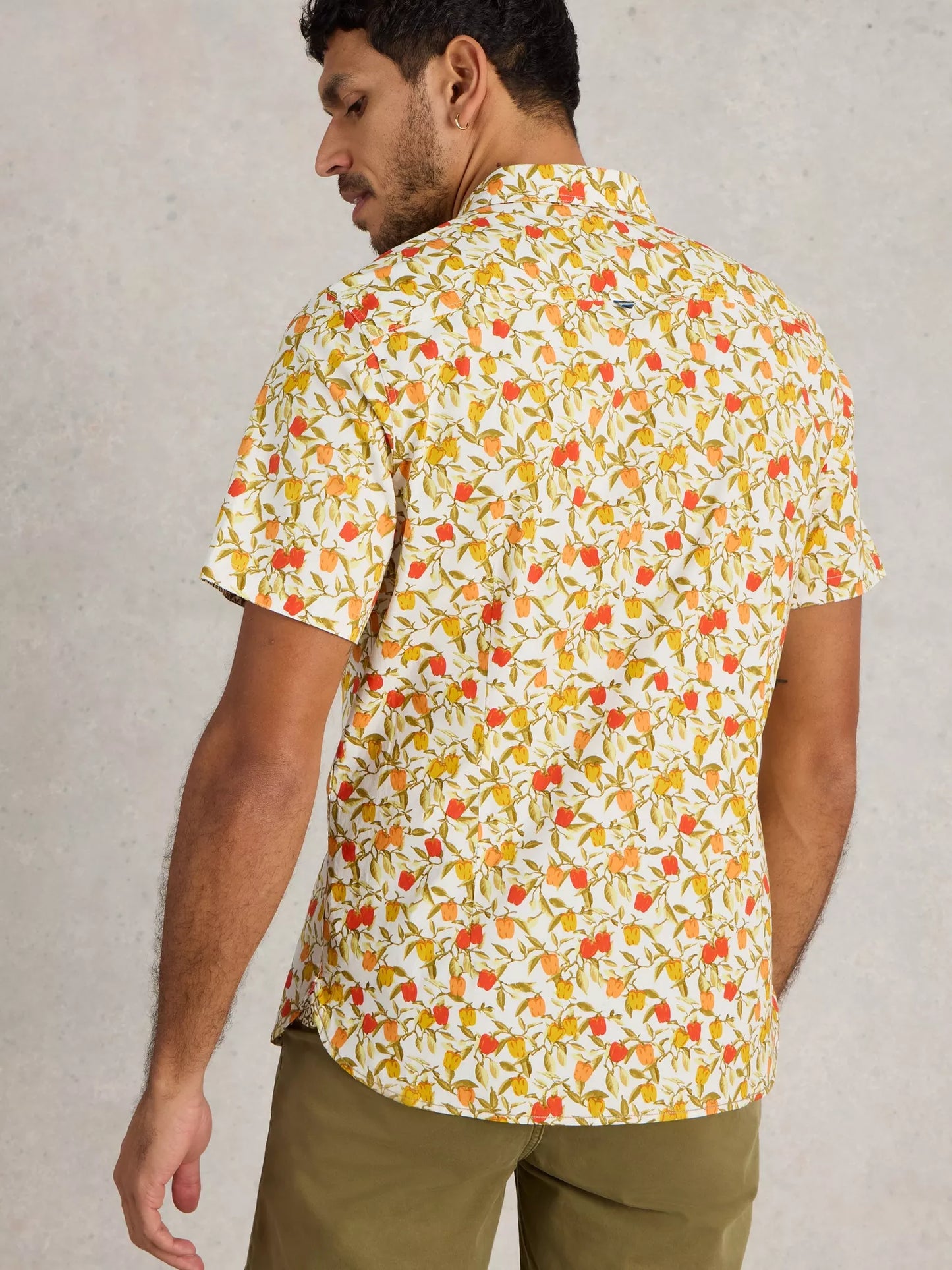 White Stuff Salcombe Peppers Printed Shirt White