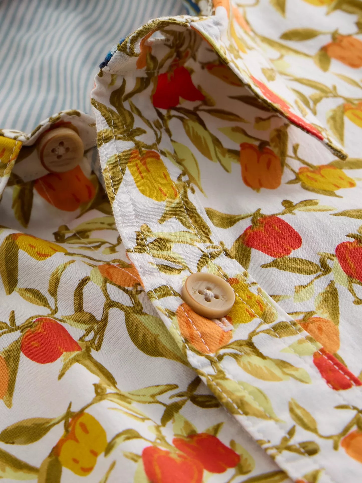 White Stuff Salcombe Peppers Printed Shirt White