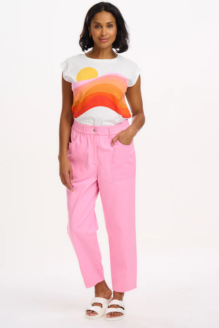 Sugarhill Brighton Rowan Trousers Pink Triple Star