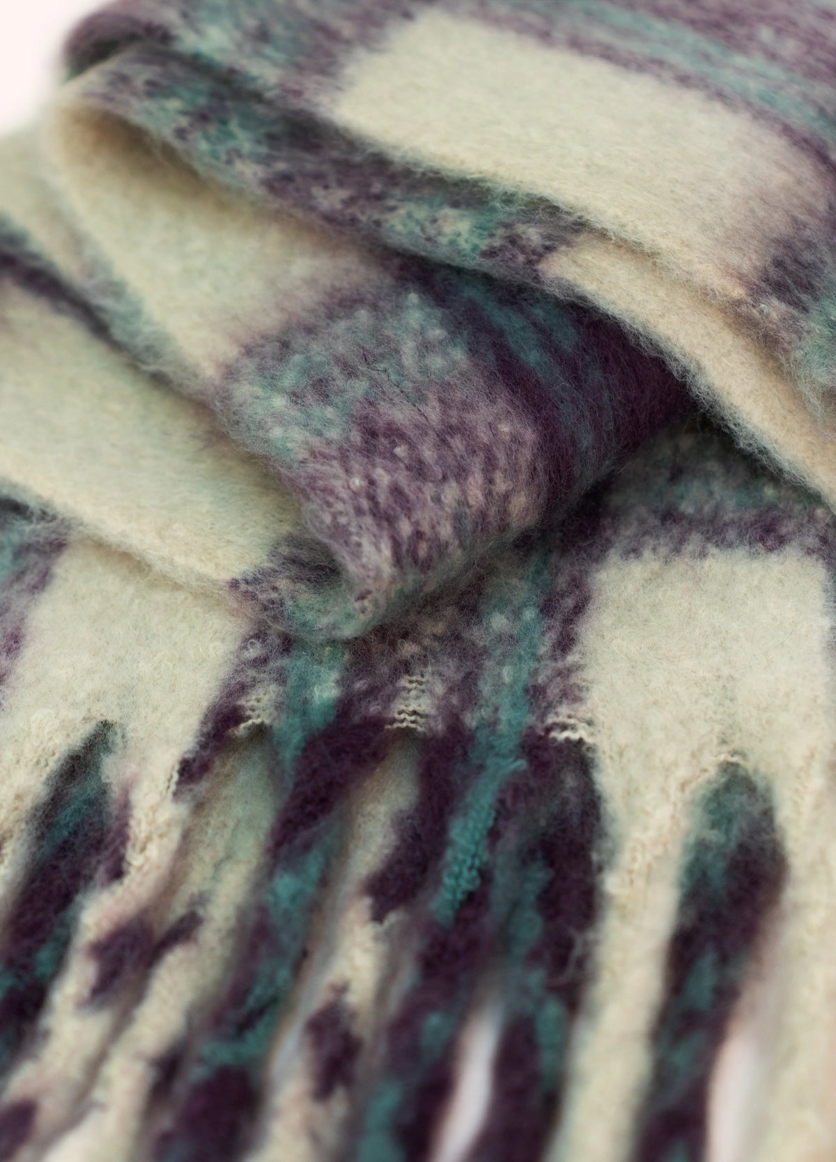 Powder Flora Scarf in Damson Mix