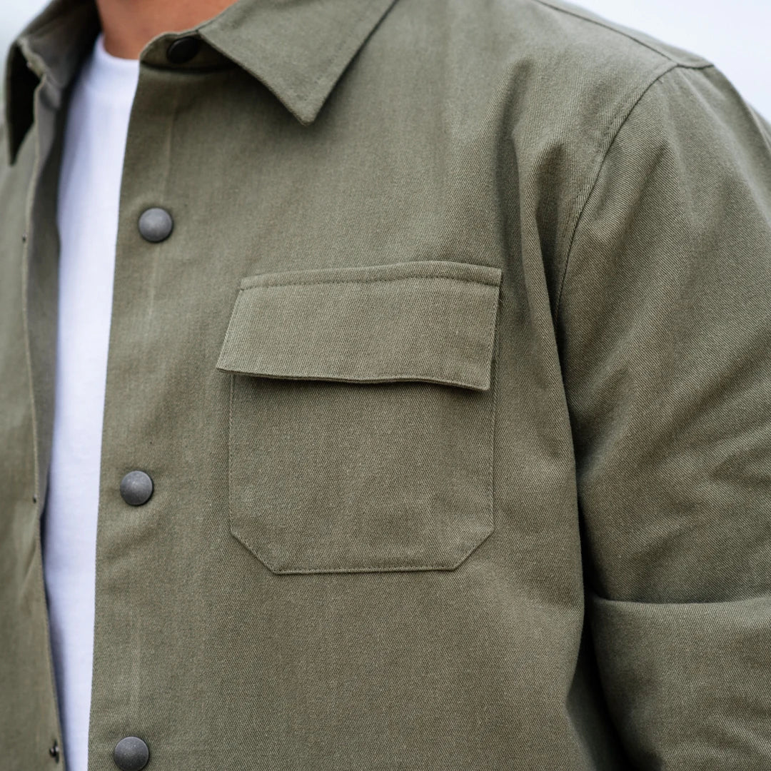 Rapanui Men's Overshirt Khaki
