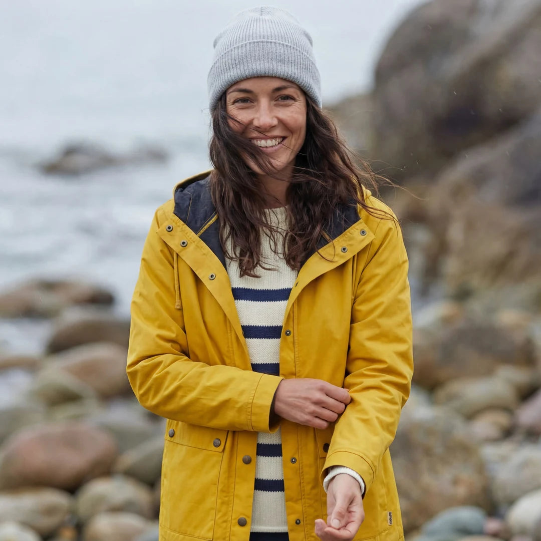 Rapanui Women's Fleece Lined Jacket Yellow
