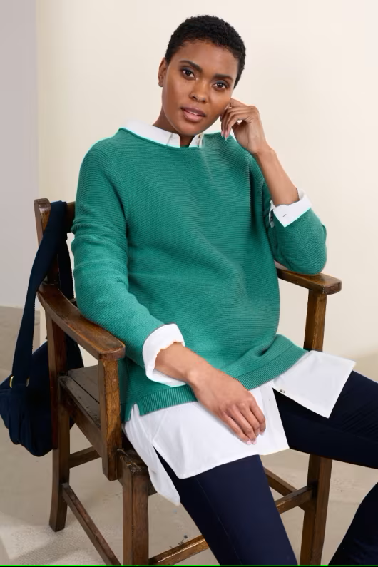 Seasalt Makers Cotton Jumper Rockpool A Brilliant Disguise