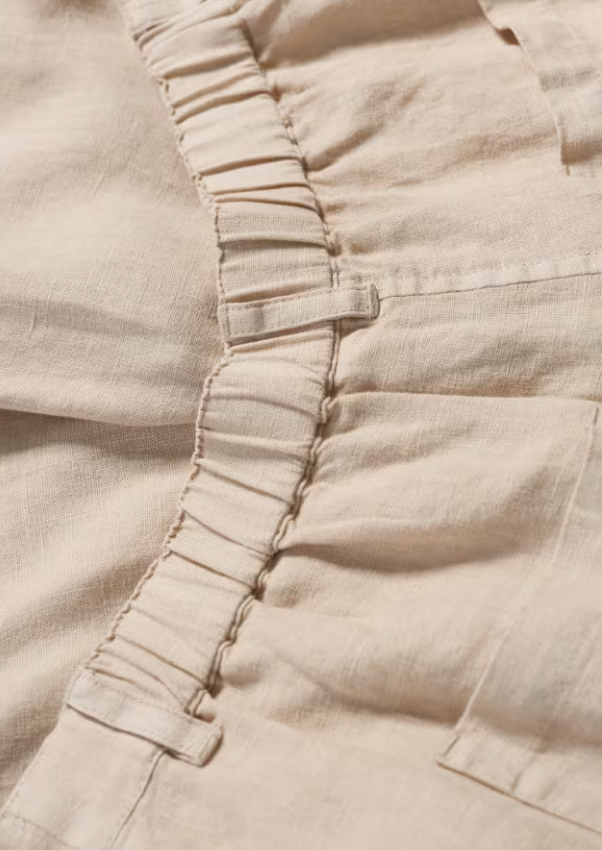 Seasalt Clover Bloom Linen Shorts Whelk