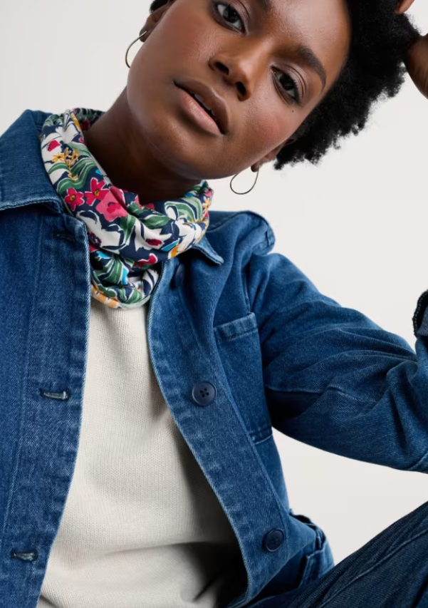 Seasalt clothing Seasalt handyband Seasalt Organic Cotton Handyband Garden Flowers Night