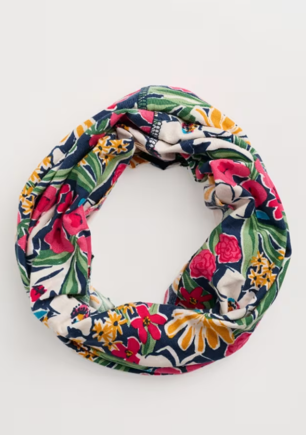 Seasalt Organic Cotton Handyband Garden Flowers Night