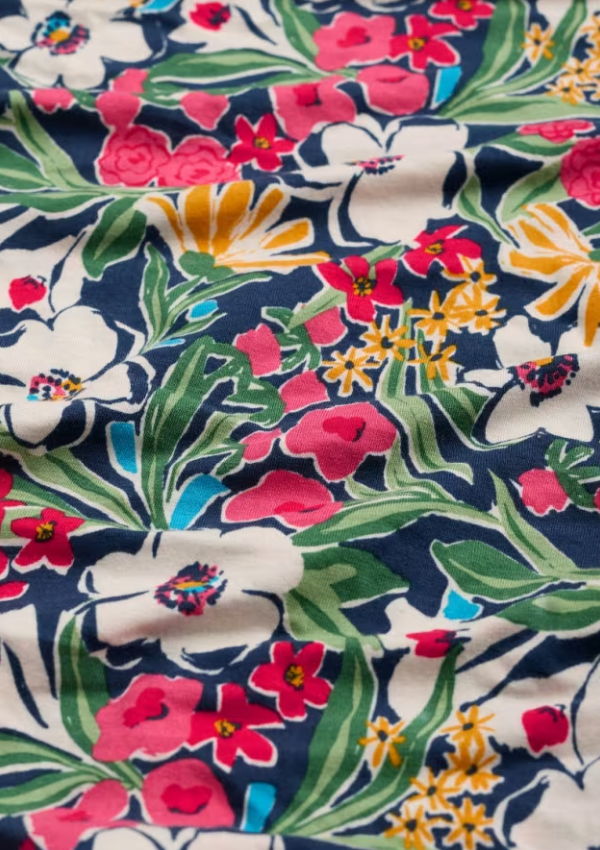 Seasalt Organic Cotton Handyband Garden Flowers Night