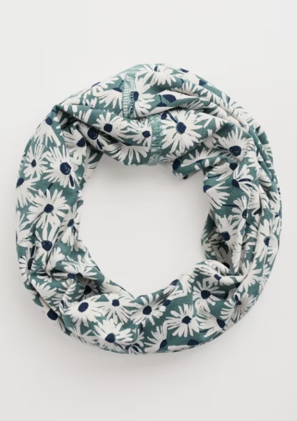 Seasalt Organic Cotton Handyband Scatter Daisy Nettle